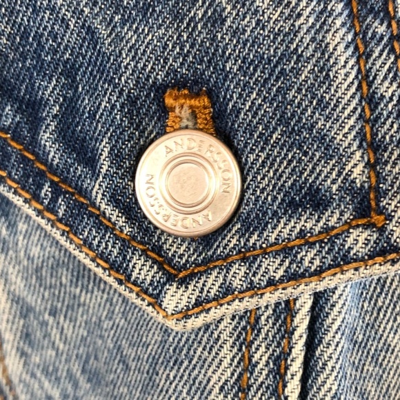 NWOT Andersson Bell Patchwork Denim Jacket in size M - Picture 10 of 13